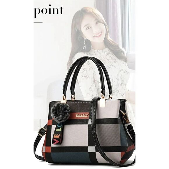 VENTO MAREA Luxury Handbag Tote PU Leather  Crossbody Bag shoulder - Picture 3 of 10